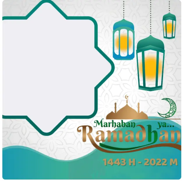Twibbon Ramadhan 2022 Terbaik dan Terbaru