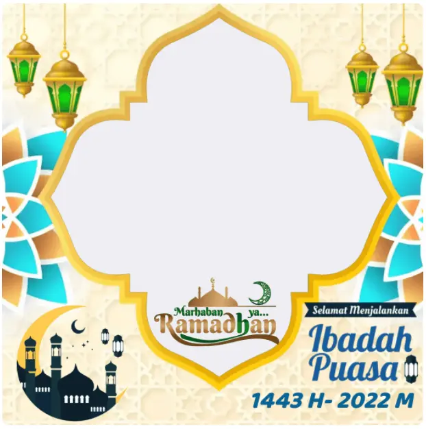 Twibbon Ramadhan 2022 Terbaik dan Terbaru