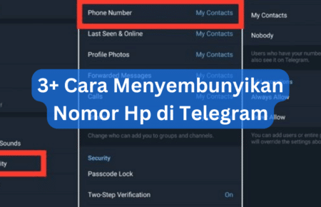 3+ Cara Menyembunyikan Nomor Hp di Telegram