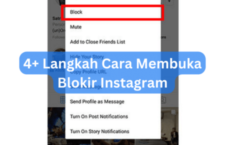 4+ Langkah Cara Membuka Blokir Instagram