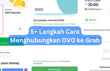5+ Langkah Cara Menghubungkan OVO ke Grab